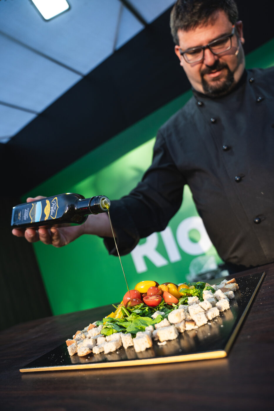 Chef en acción